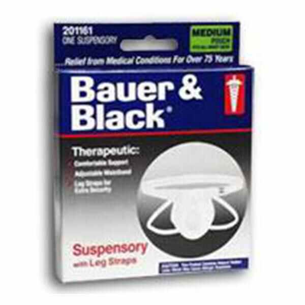 Suspensory Bauer & Black _ Cotton Medium Ea, 48 EA/CA